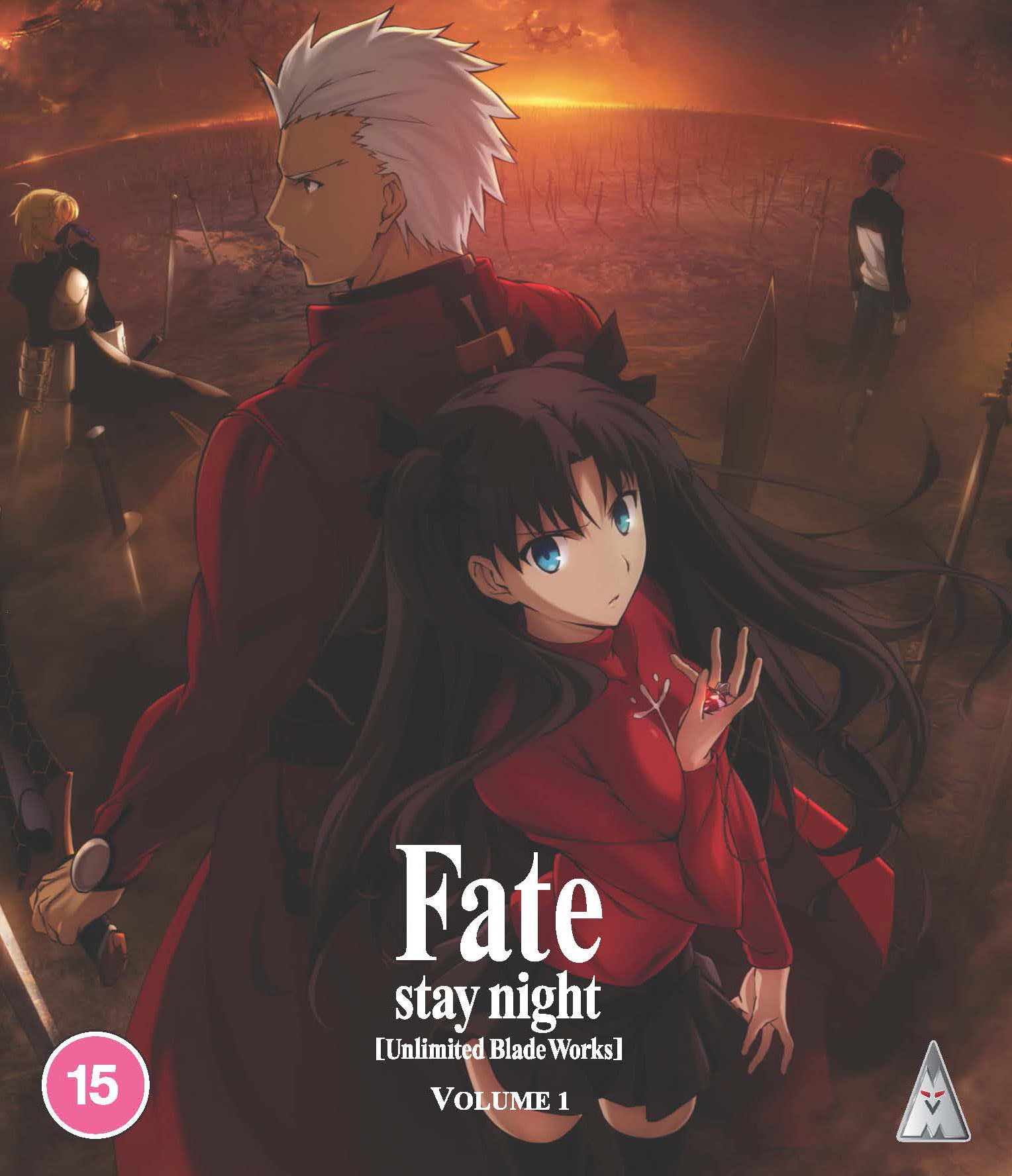 Fate Stay Night: Unlimited Bladeworks Pt1 [Blu-ray] [Region B